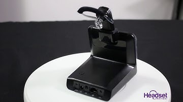 360 Degree Spin of Plantronics CS540 Office Wireless Headset