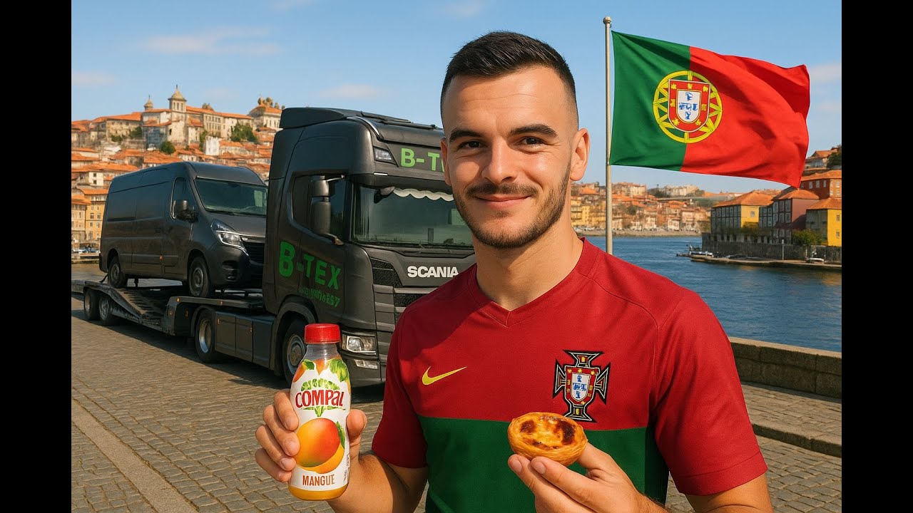 Direction le Portugal🚚🇵🇹 #Truckvlog10