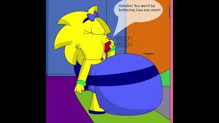 Maggie Eats Millhouse Vore