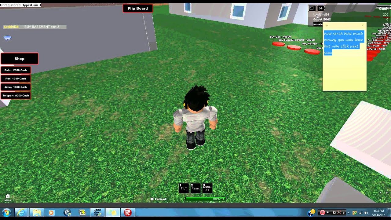 How to hack Roblox with Cheat Engine 5.6.1 - YouTube - 