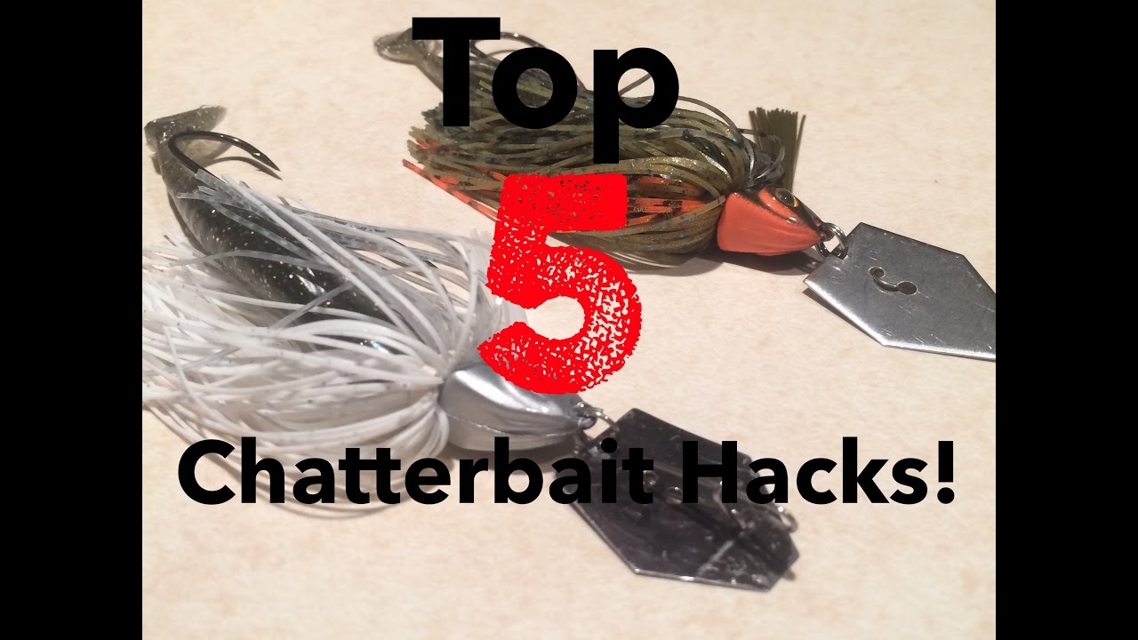 MY TOP 5 Chatterbait HACKS! YouTube