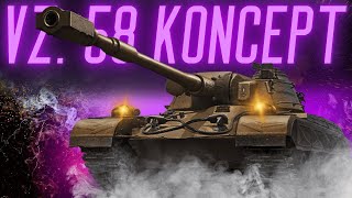 Vz. 58 Koncept — Как фармит этот танк в 2025 году?!