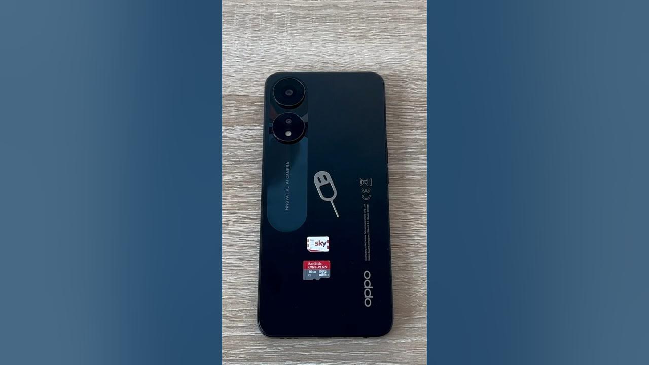 how-to-insert-a-sim-card-micro-sd-card-into-the-oppo-a78-5g-youtube