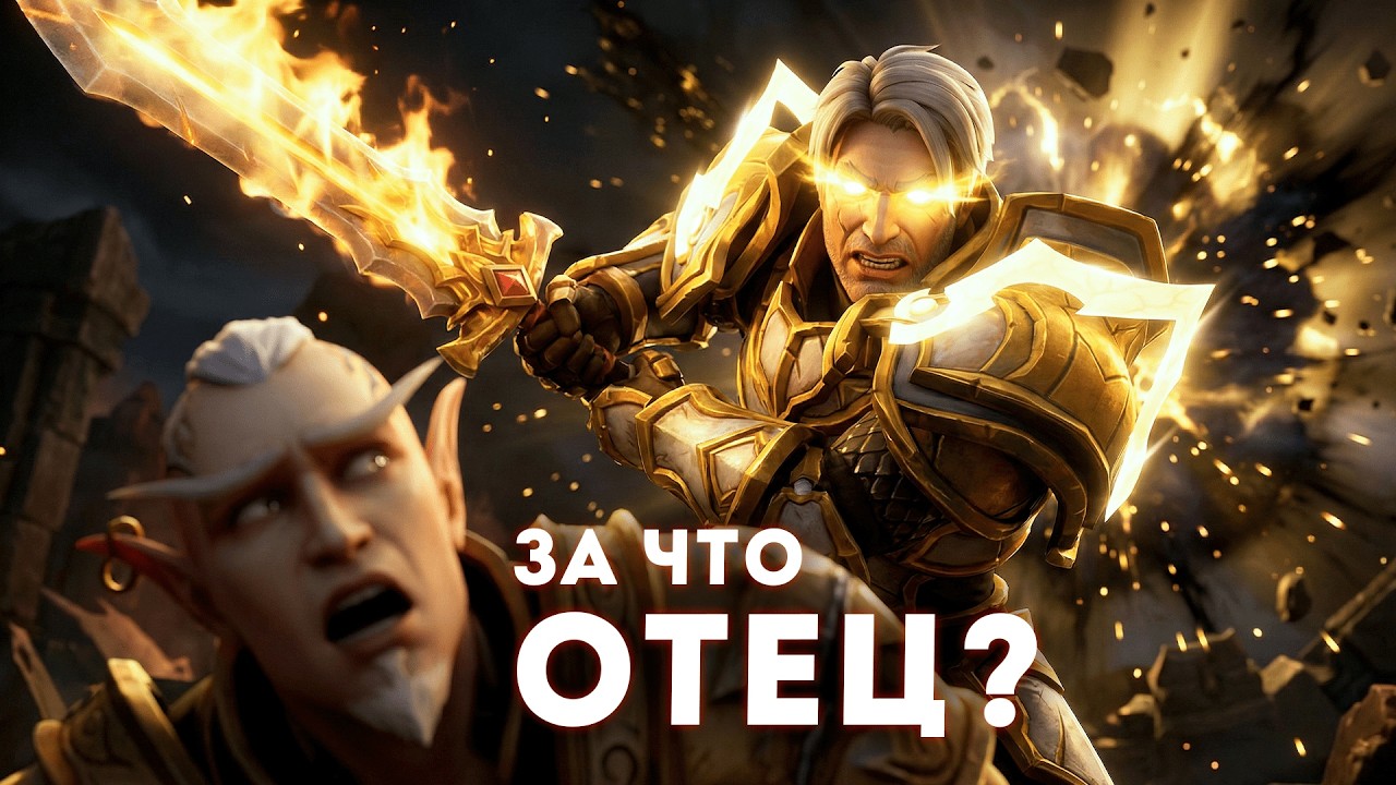 «Та часть меня УМЕРЛА» Падение Туралиона — WoW Midnight (Русский дубляж)