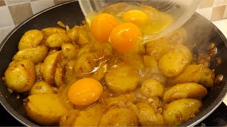 Hast du Kartoffeln und Eier zu Hause Besser als Pommes Frites 