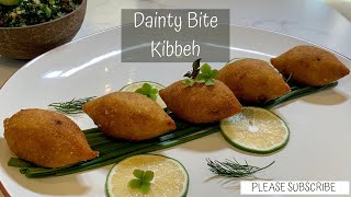 How to make Meat Kibbeh and Vegan kibbeh