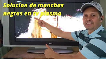 ¿Cómo quitar manchas de una pantalla de plasma?