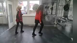 It's raining men, LineDance demo, M&S by LDC-2020