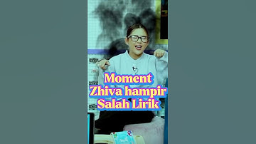 Gara-Gara Lupa Lirik, Nyanyi Lathi Jadi Kocak! 😅 #lathi #cover #zivamagnolya