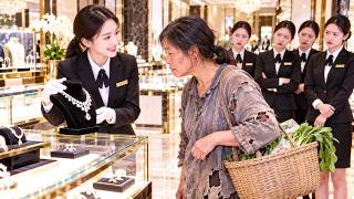 Only she welcomes the rural woman—unaware she's a billionaire, she buys $1M worth of jewelry.