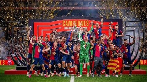 FC BARCELONA SPANISH SUPERCUP 24/25  TROPHY CELEBRATION