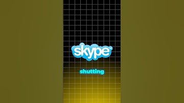 💀 Skype is shutting down!