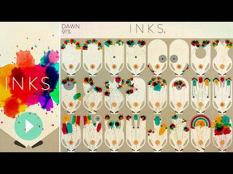 INKS + | Apple Arcade | Chapter 1 : DAWN | Level : 1 - 24 | iOS Gameplay Walkthrough - YouTube