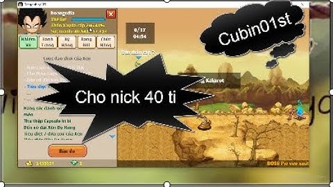 Ngọc Rồng Online : Cho Acc Ngọc Rồng 40 tỉ Cực Vip Cực Ngầu Đệ 40 tỉ Cực Ngon |Cubin01st