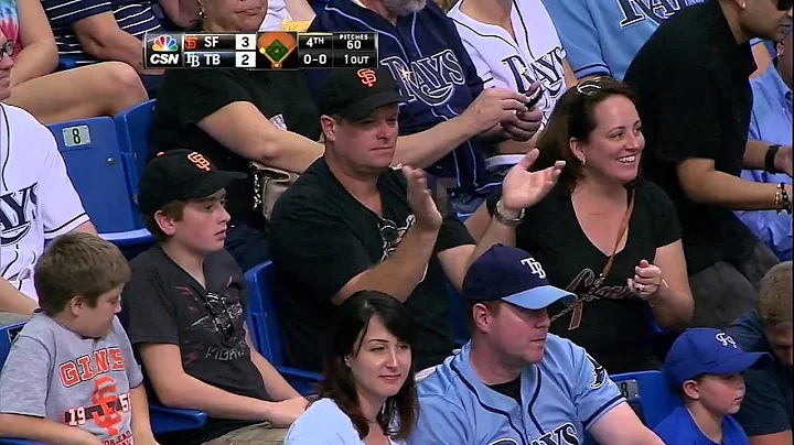 2013/08/04 Crawford's two-run triple