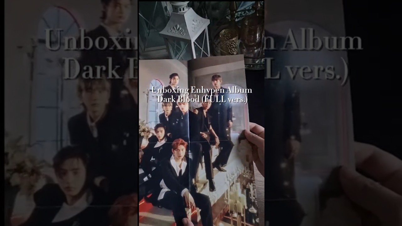 Unboxing Enhypen Album 