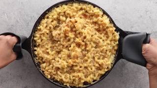 Baked Macaroni & Cheese with Bread Crumbs
