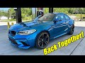My Bmw M2 Is Back Together! It looks Amazing!