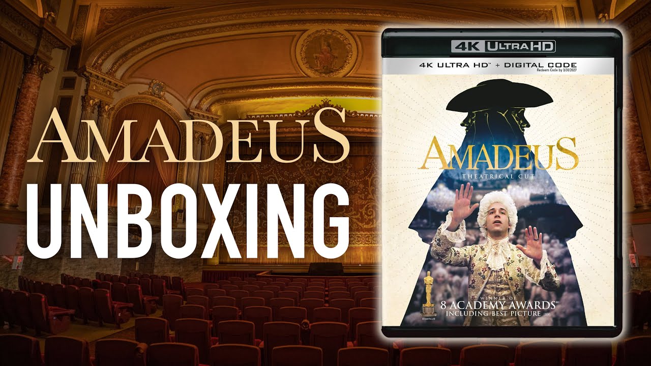 Amadeus 4K UHD BluRay Unboxing YouTube