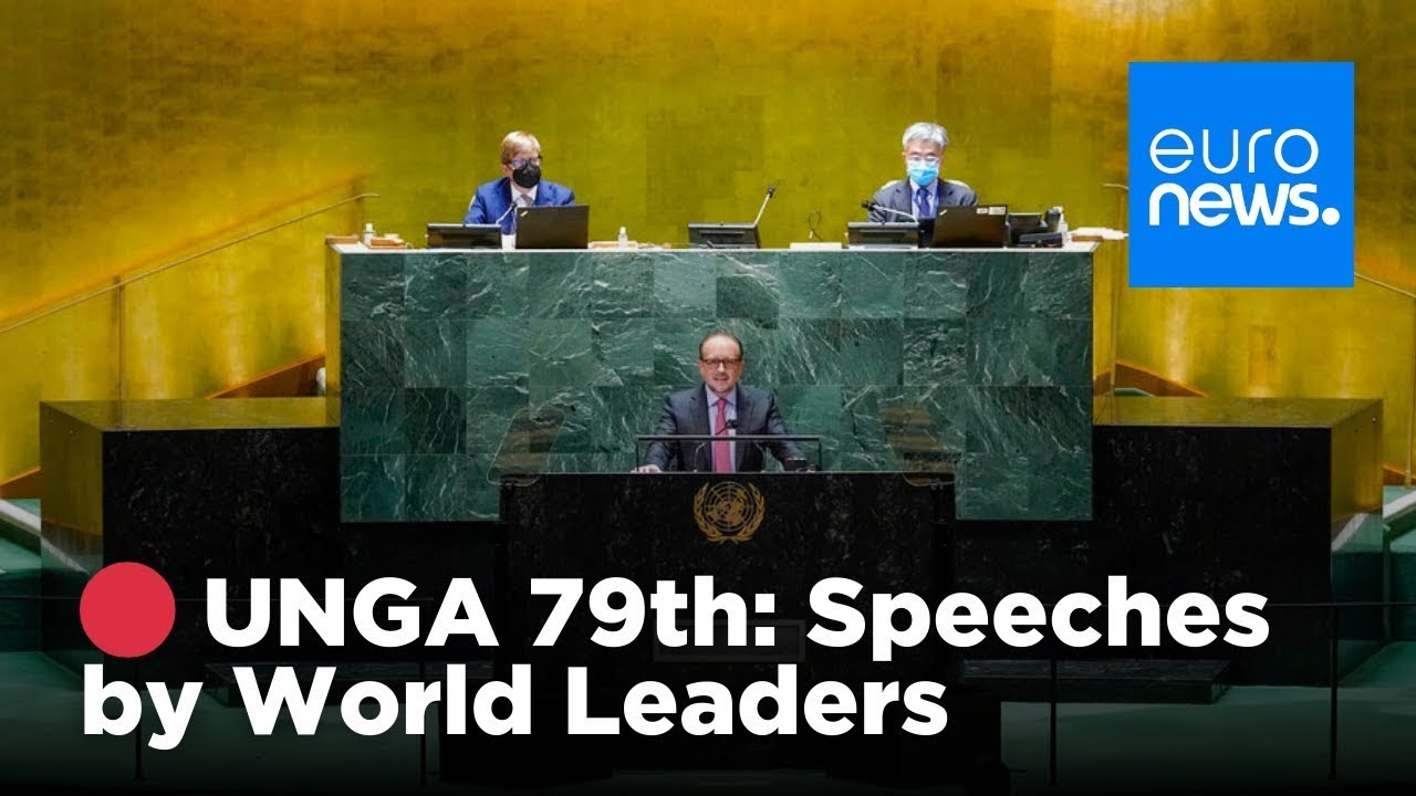 🔴 LIVE - UNGA second day: afternoon session live from UN headquarters ...