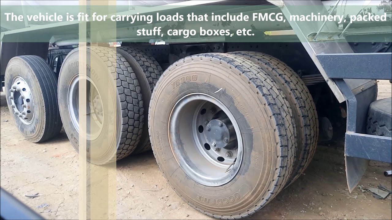 Bharat Benz 3123 R Multi Axle Truck YouTube