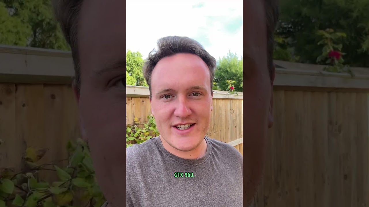 When you push your old GPU a little too far... 