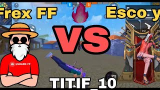 Free Fire highlights  Pro Pc Player VS Pro Phone Player  ️ FREX FF VS ESCO YT