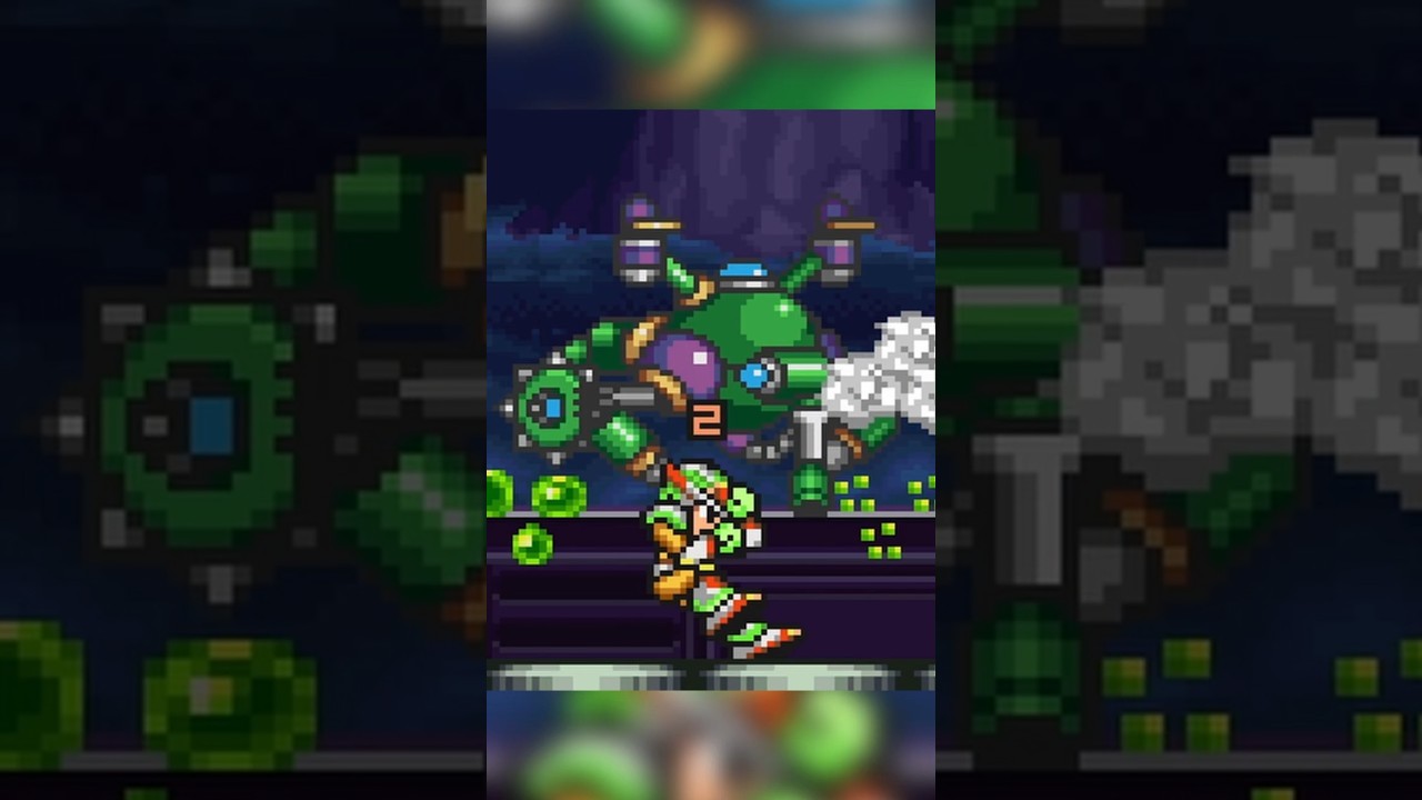 A mosquito landed on your HUH?  #megaman #retrogaming