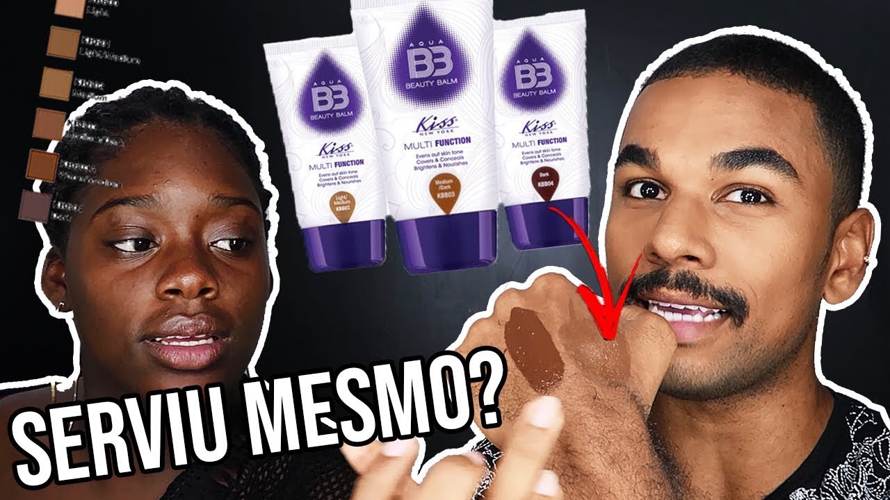 ENCONTREI UM BB CREAM PRA JOICE!!! AQUA BB KISS NEW YORK #OTomMaisEscuro