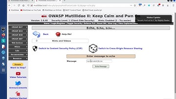 Mutillidae: Lab 27 Walkthrough