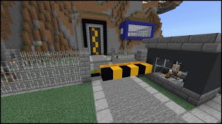 Building a Cliff side Base in Minecraft!