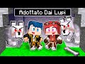 SONO STATO ADOTTATO DA UNA FAMIGLIA DI LUPI! - MINECRAFT