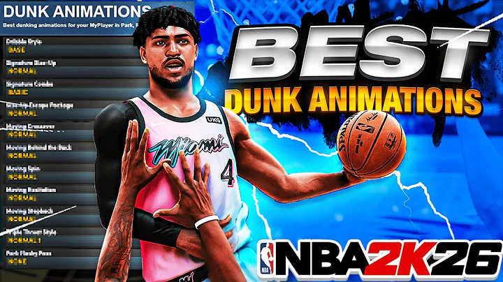 BEST NBA 2K26 DUNK PACKAGES for EVERY BUILD • BEST SLASHER ANIMATIONS/DUNK STYLES