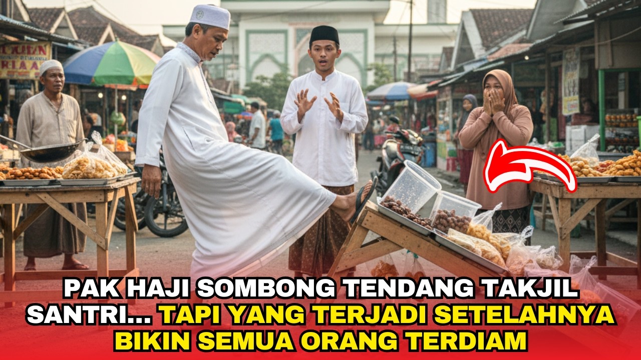 KETIKA PAK HAJI SOMBONG MENENDANG KURMA SANTRI… AKHIR CERITANYA BIKIN MERINDING
