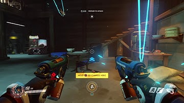 Secret Treasure Room!!!!!!!! - Junkertown Map Overwatch