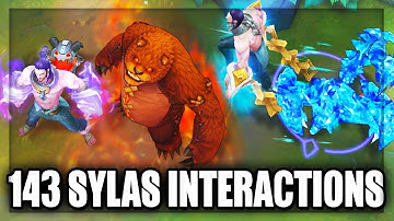 All 143 Sylas Ultimate Test Interactions - All Sylas Ult Interactions (League of Legends)