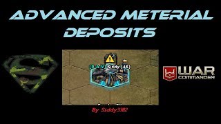 War Commander - Advanced Material Deposits.