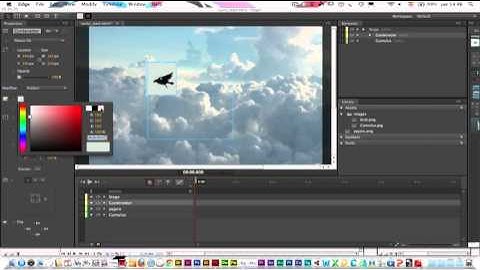 Animación Edge con Sprite Sheets de Flash CS6