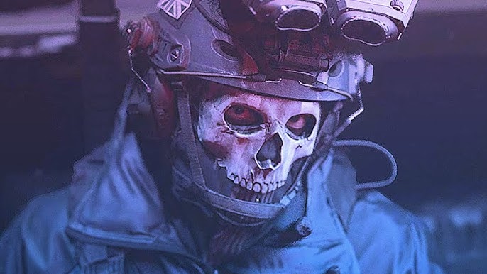 Wait for it🥶 Simon Riley, Ghost face reveal 💀 #COD #DropShot_X #