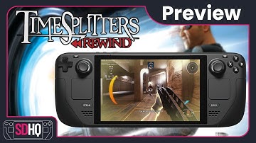 The TimeSplitters Fan-Made Remake Is Great On The Steam Deck - Performance Showcase