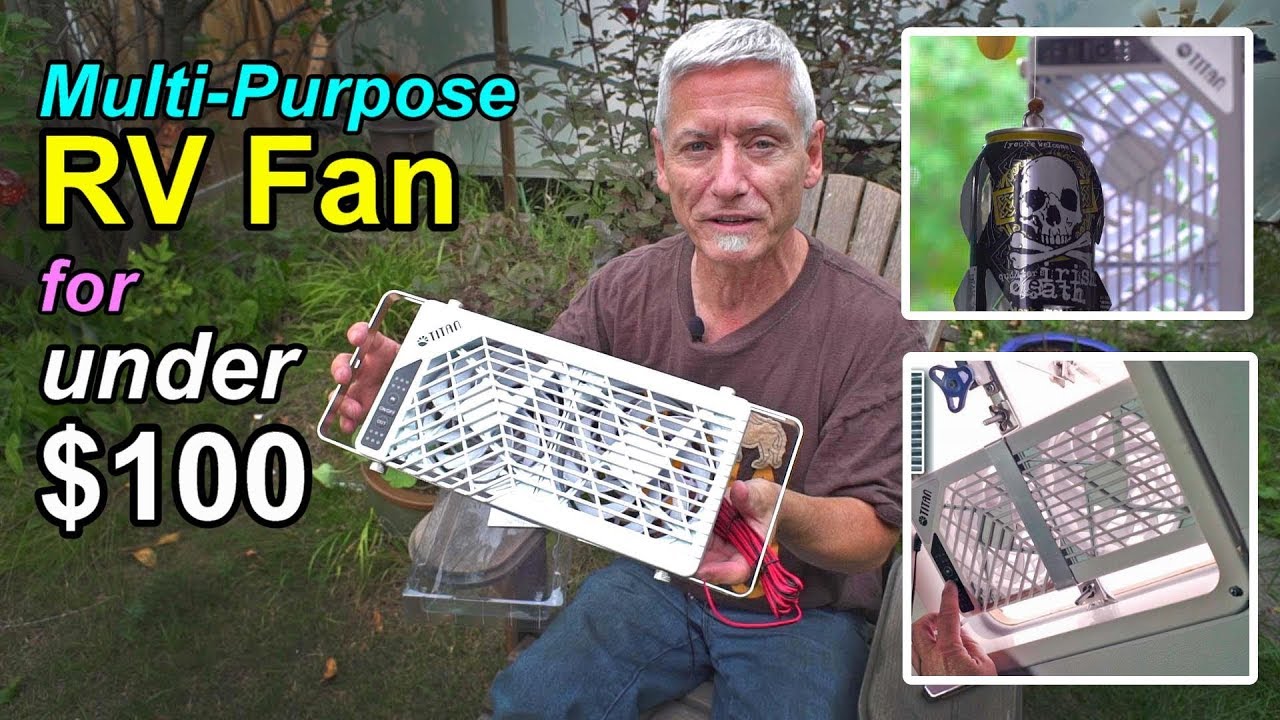 Multi-Purpose RV Fan for Under $100!