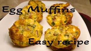 Fluffy Egg Cups | Best Breakfast Egg Muffins Recipe (4K video)