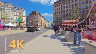 Luxembourg City 🇱🇺 Walking Tour | 4K | Street Walk | Luxemburg, Europe | 2022 @Virtual Walking
