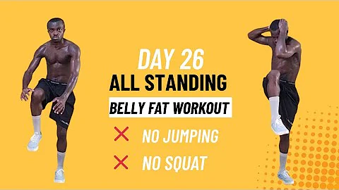30 Days All Standing Abs Workout Challenge - Day 26