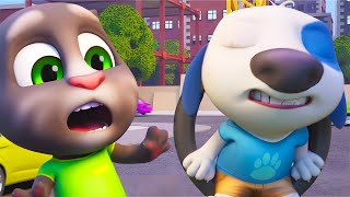 hank tire talking tom shorts cartoons for kids wildbrain kids