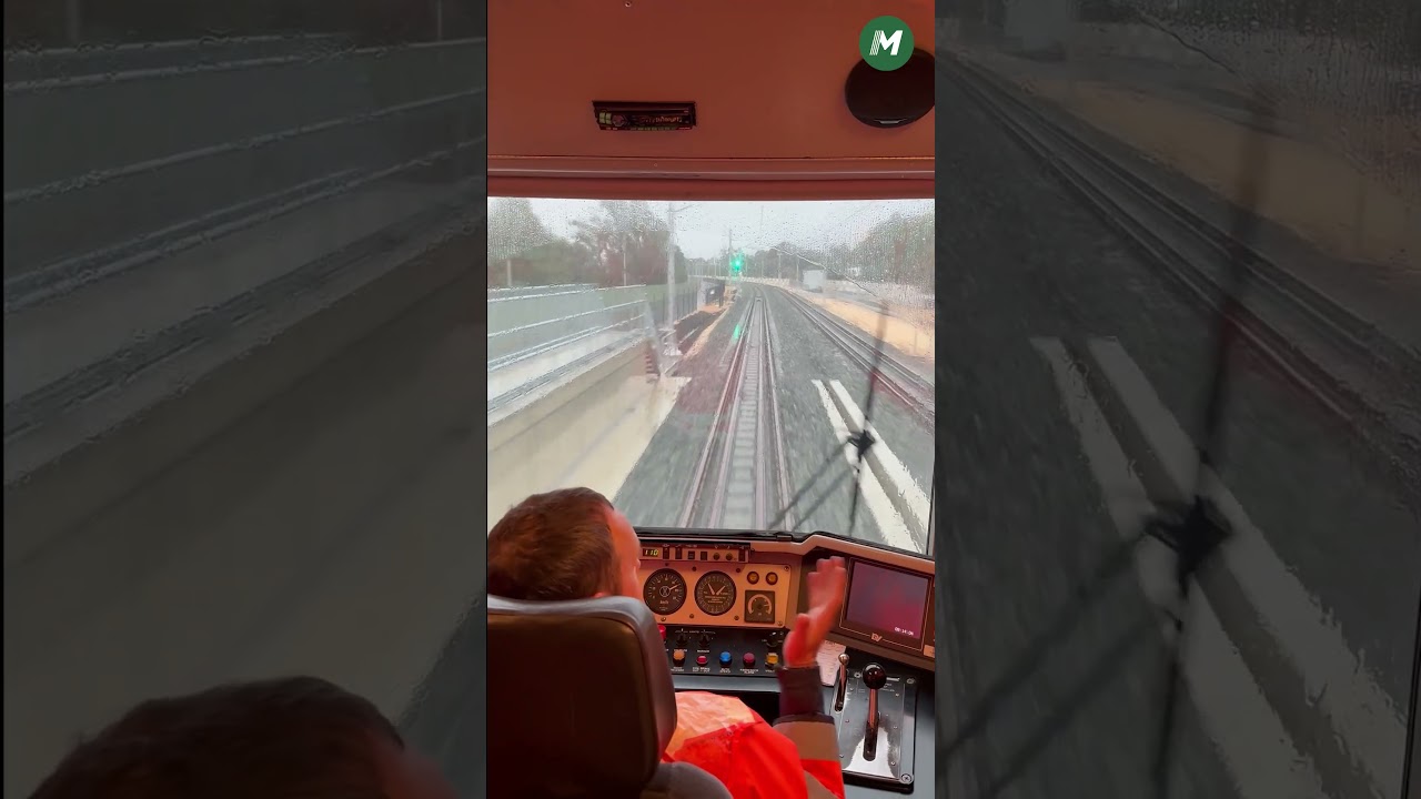 METRONET Byford Rail Extension Project - First test train