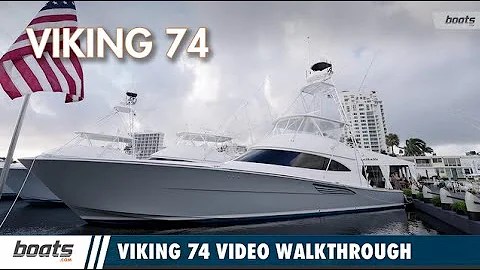 Viking 74 - Go Big or Go Home Aboard Vikings new MASSIVE 74!