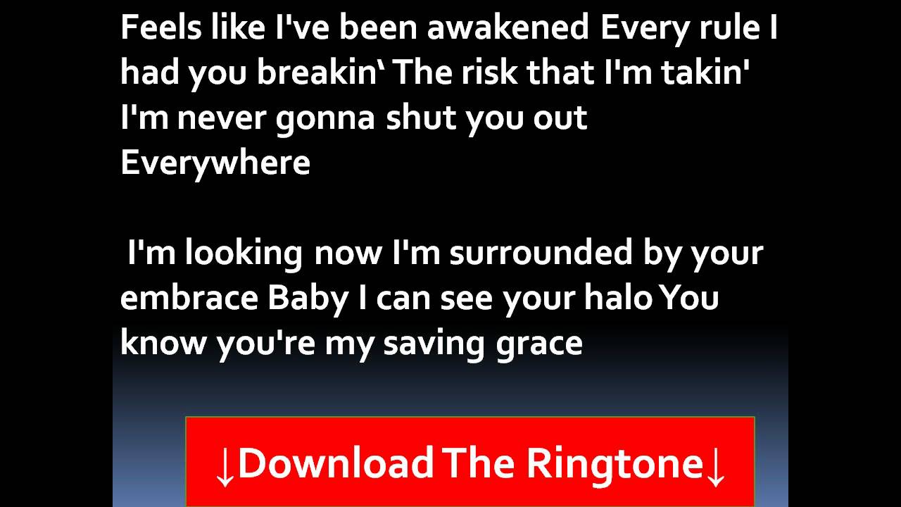 Beyoncé Halo (LYRICS) YouTube