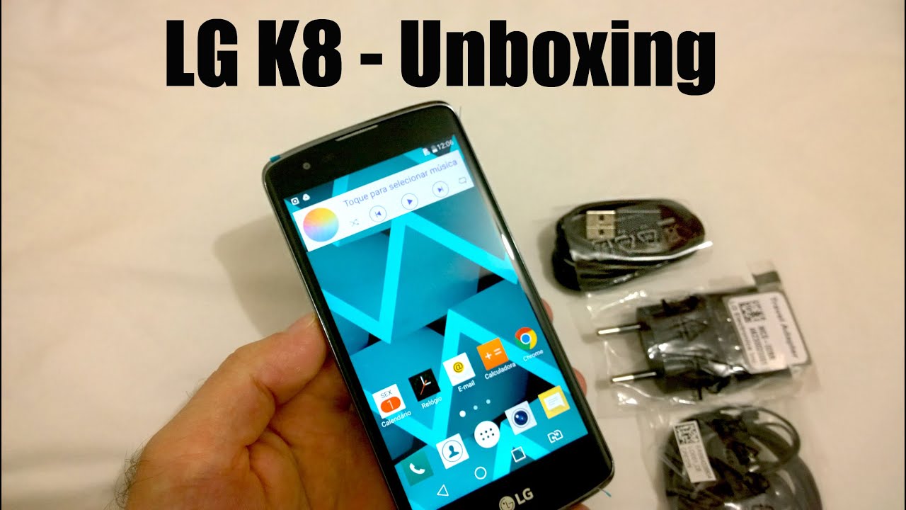 LG K8 - Unboxing e Impressões