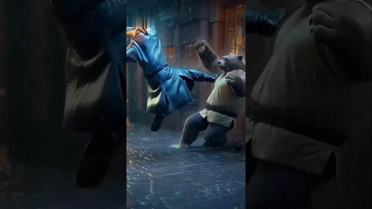 Shanghai Legends 🐅 vs 🐻 | Cinematic Animal Kung Fu Battle  